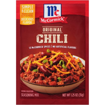 McCORMICK CHILI MIX 1.25 oz 