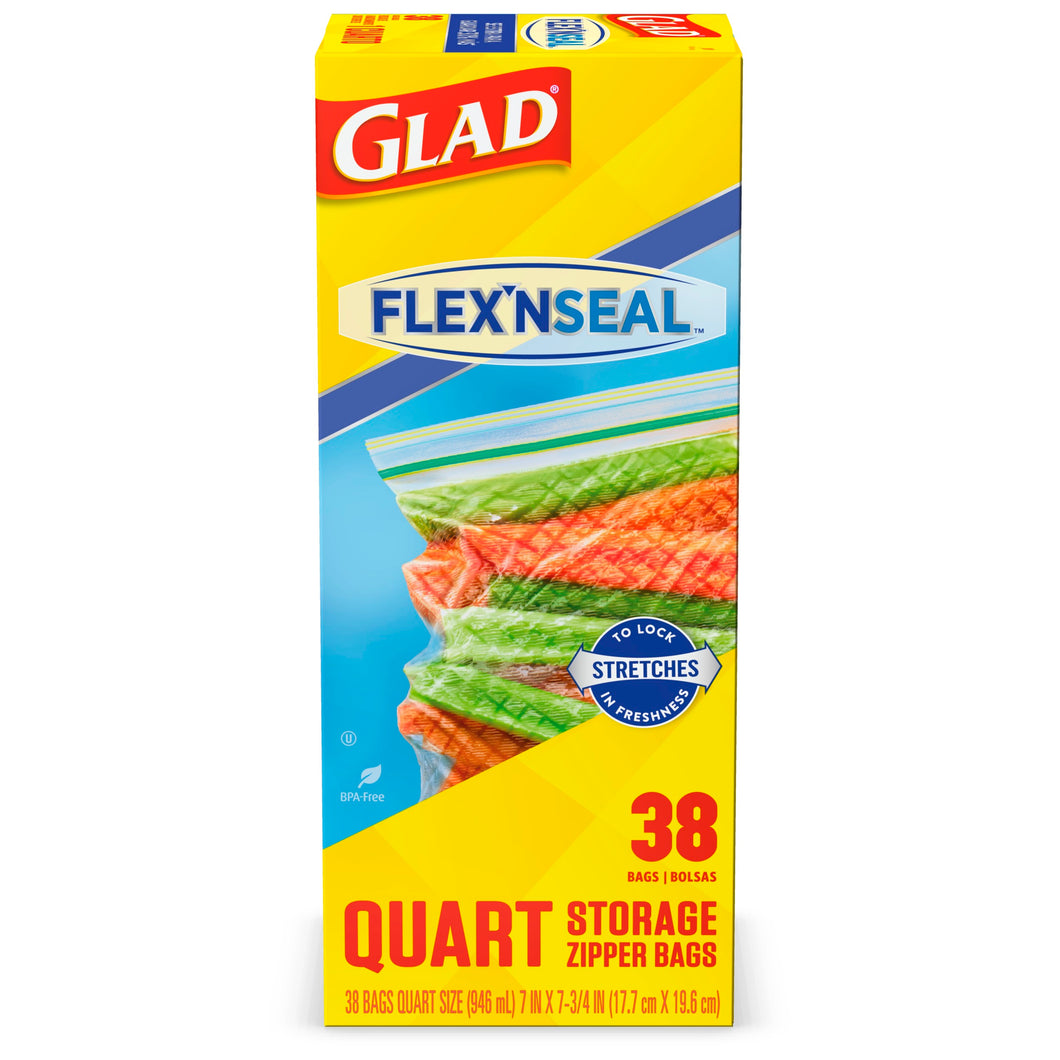 GLAD STORAGE BAGS 38 count 