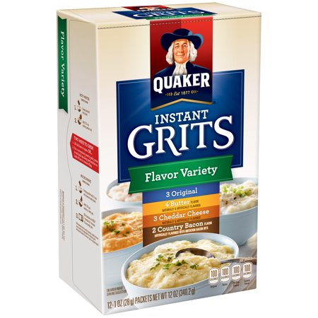 QUAKER INSTANT GRITS 10 packets 