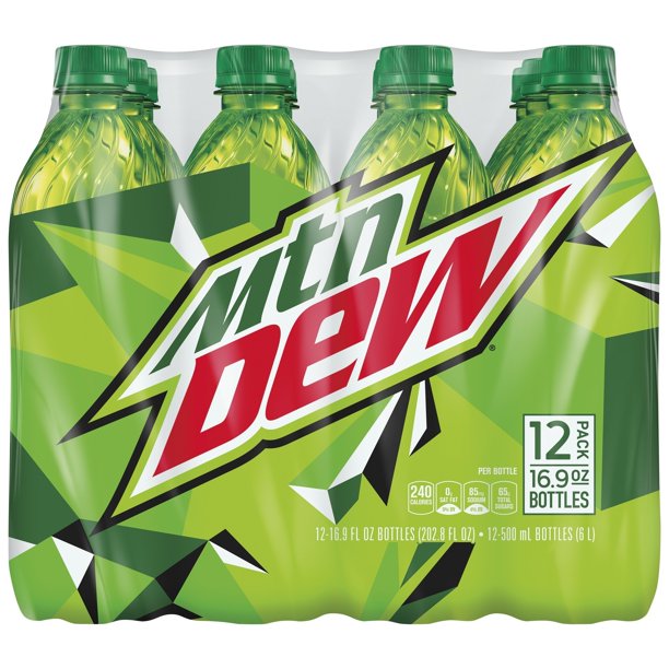 Mtn Dew 8 pack bottles 