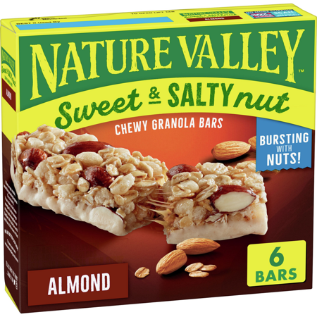 NATURE VALLEY GRANOLA BARS 6 count 