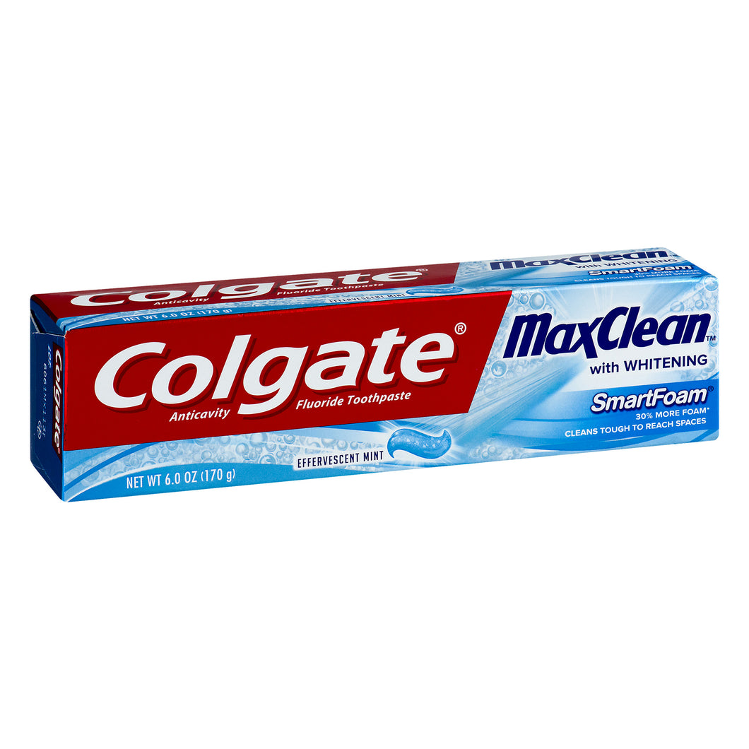 COLGATE MAX CLEAN TOOTHPASTE 6 oz 