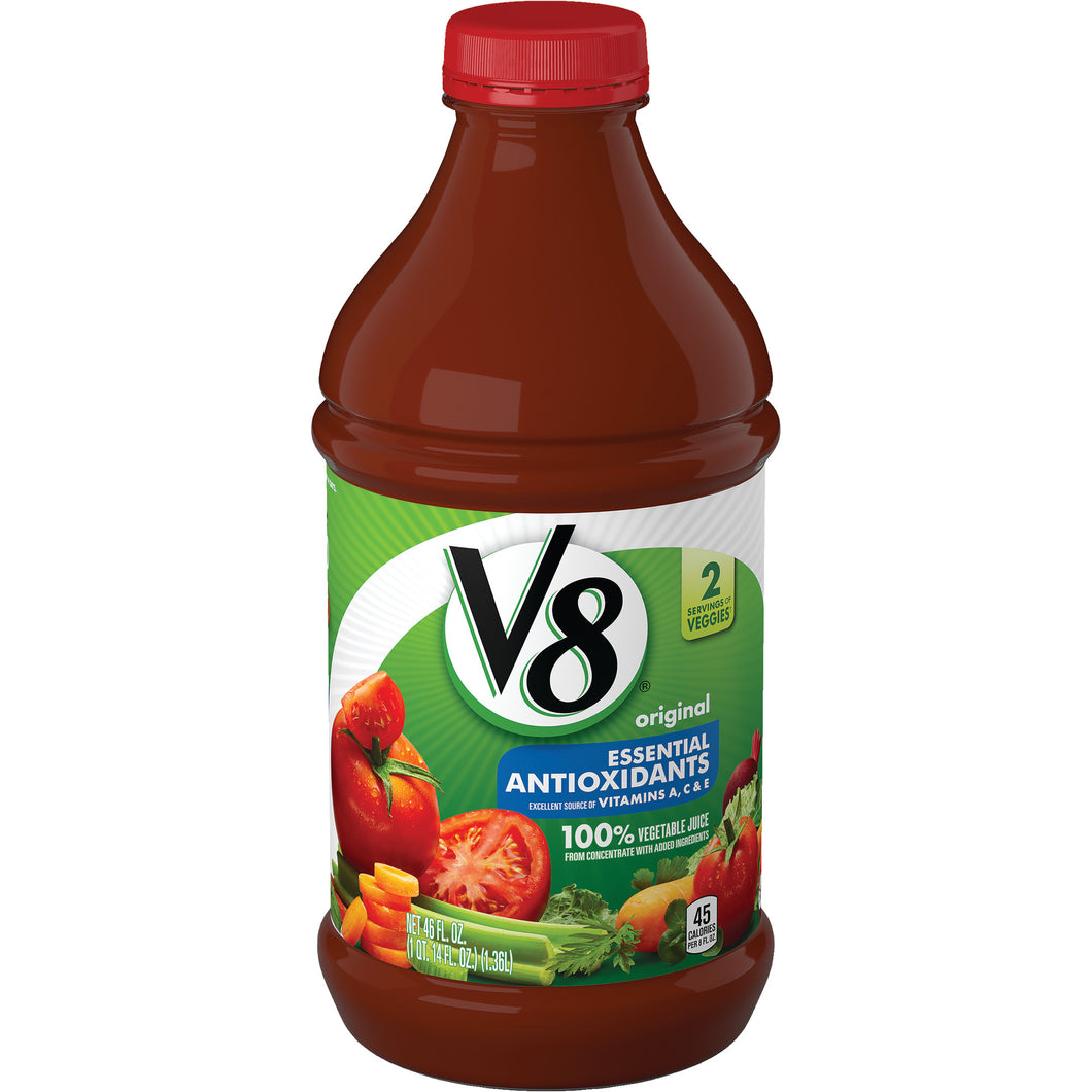 V8 100% Vegetable Juice 46 oz 