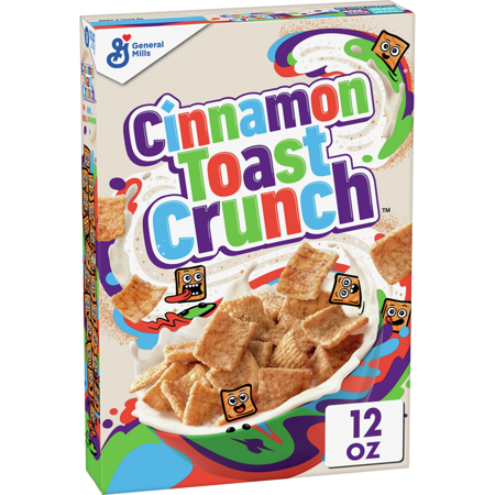 CINNAMON TOAST CRUNCH CEREAL 12 oz 