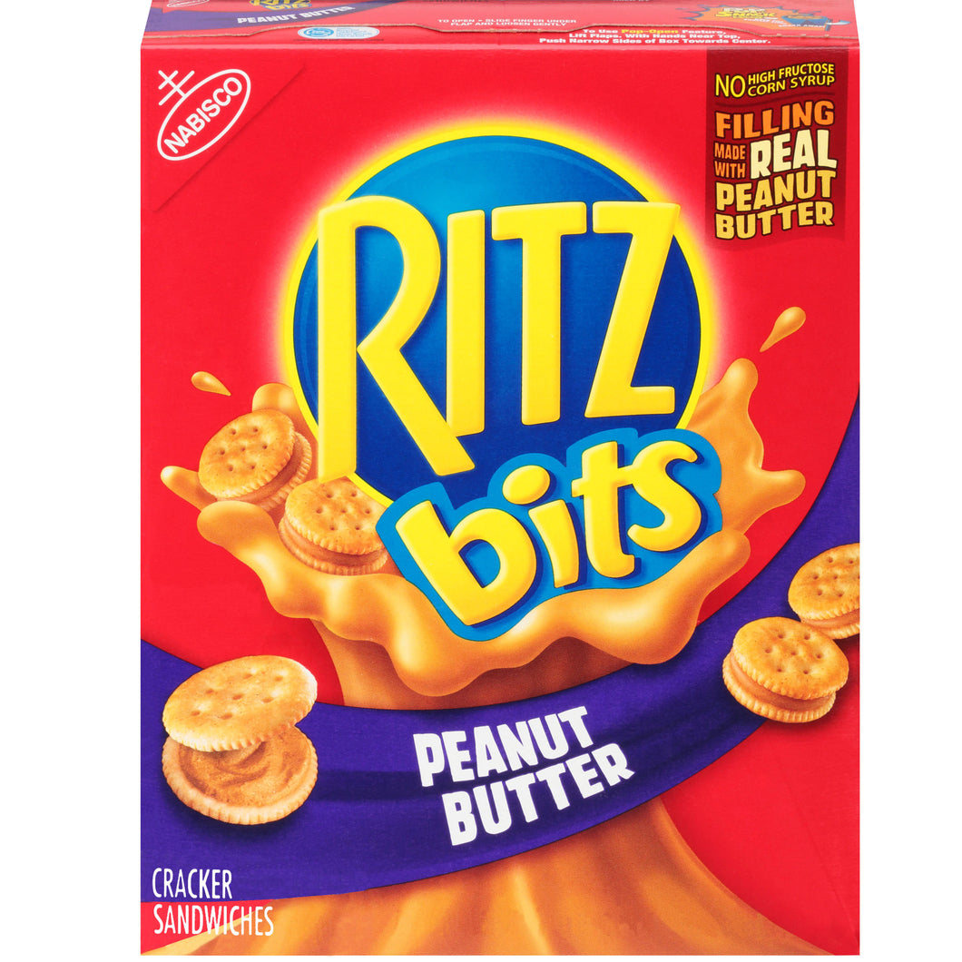 RITZ BITS CRACKER SANDWICHES 8.8 oz 