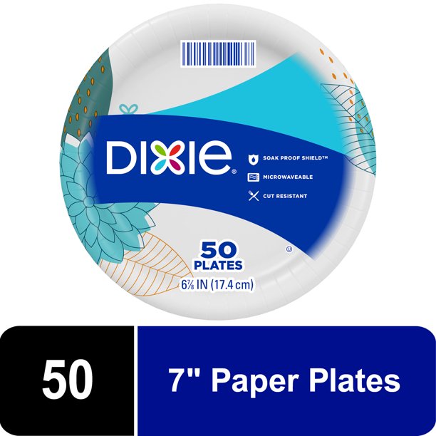 DIXIE EVERYDAY PLATES 