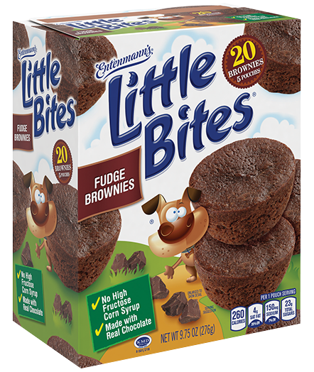 ENTENMANN'S LITTLE BITES MUFFINS Fudge Brownies”