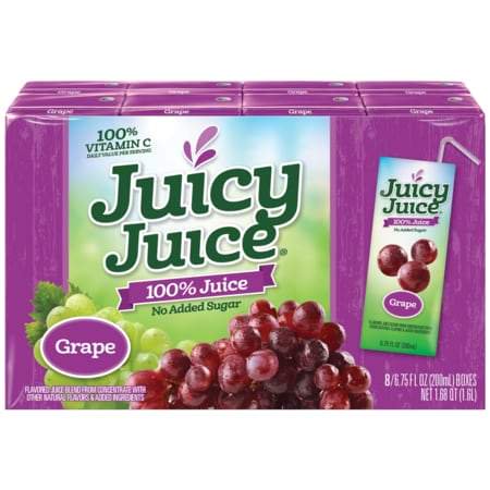 JUICY JUICE 8 PACK JUICE BOXES 