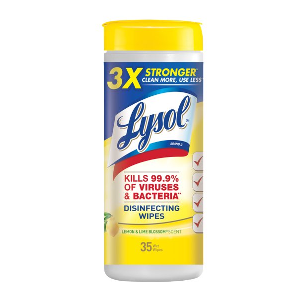 LYSOL DISINFECTING WIPES 35 ct 